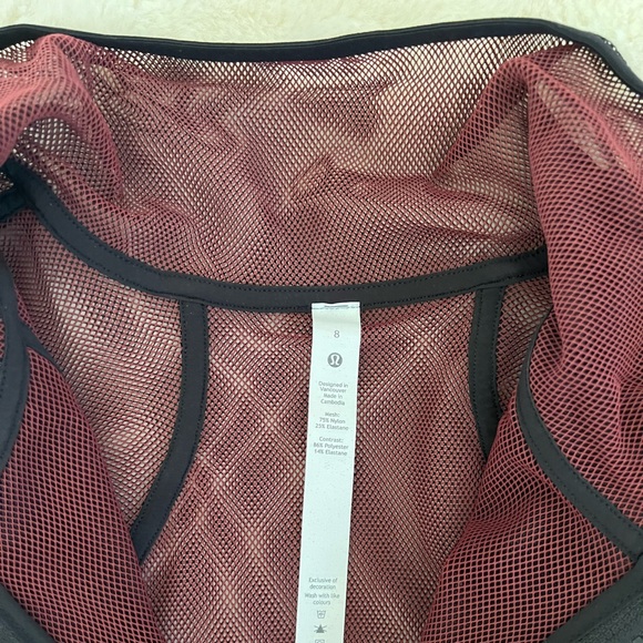 Lululemon Reversible Mesh 1/2 Zip - Picture 5 of 7